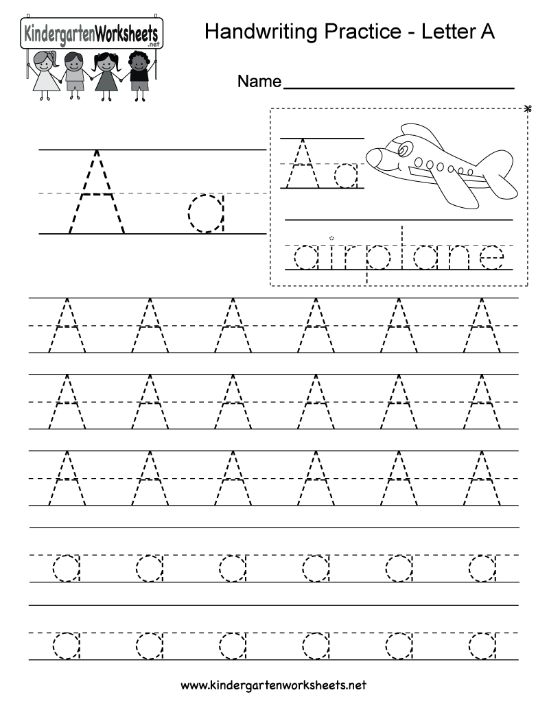 Kindergarten Handwriting Worksheet - Koran.sticken.co | Free Printable Handwriting Worksheets For Preschool