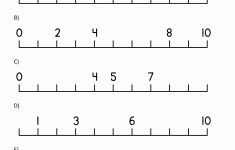 Kindergarten Number Worksheets | Free Printable Number Line Worksheets