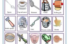 Kitchen Worksheets Free - Google Search | Work | Preschool Cooking | Free Printable Cooking Worksheets