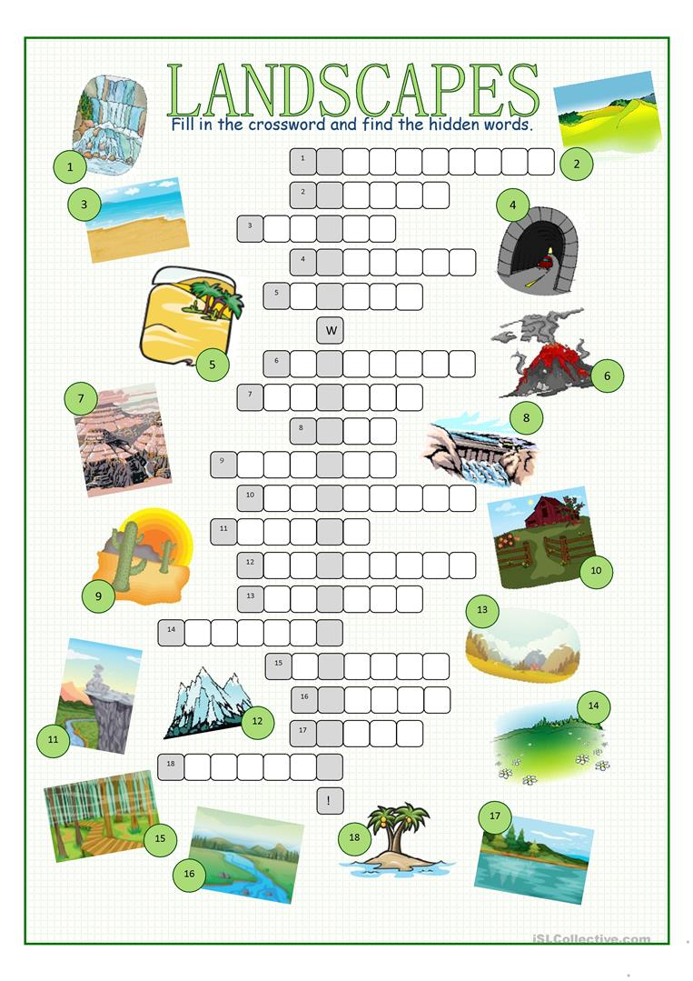 Map Within A Map Crossword