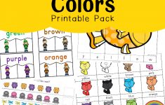 Learning Colors With Fun Color Themed Printable Worksheets - Fun | Learning Colors Printable Worksheets