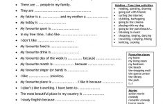 Let Me Introduce Myself (For Adults) Worksheet - Free Esl Printable | Printable Worksheets For Adults