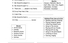 Let Me Introduce Myself Worksheet - Free Esl Printable Worksheets | Introduce Yourself Printable Worksheets