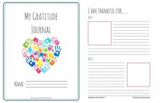 Let's Choose To Be Grateful! Free Printable 31-Day Gratitude Journal | Free Printable Gratitude Worksheets