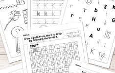 Letter K Worksheets - Alphabet Series - Easy Peasy Learners | Letter K Worksheets Printable