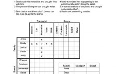 Logic Puzzle Worksheet - Free Esl Printable Worksheets Madeteachers | Logic Puzzles Printable Worksheets