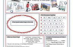 London Tour Vocabulary Exercises Worksheet - Free Esl Printable | London Worksheets Printable