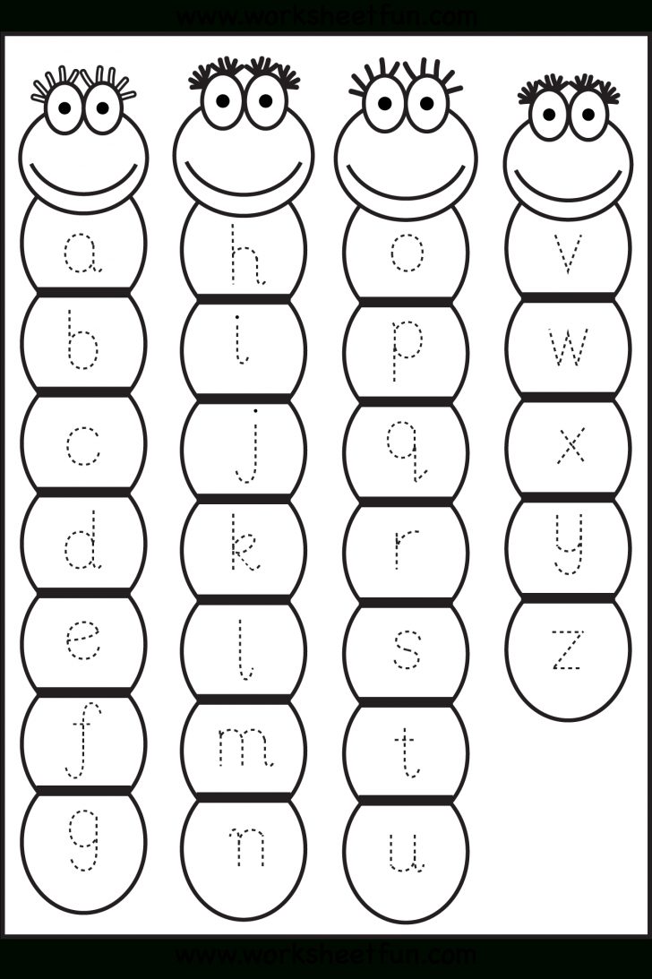 Lowercase Letter Tracing Worksheet Printable Worksheets Tracing