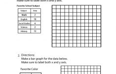 Making Bar Graph Worksheet - Free Printable Educational Worksheet | Free Printable Graphing Worksheets