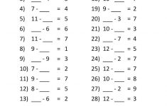Math Worksheet: 2Nd Grade Math Pre Assessment Division Word Problems | Math 4 Today Grade 4 Printable Worksheets