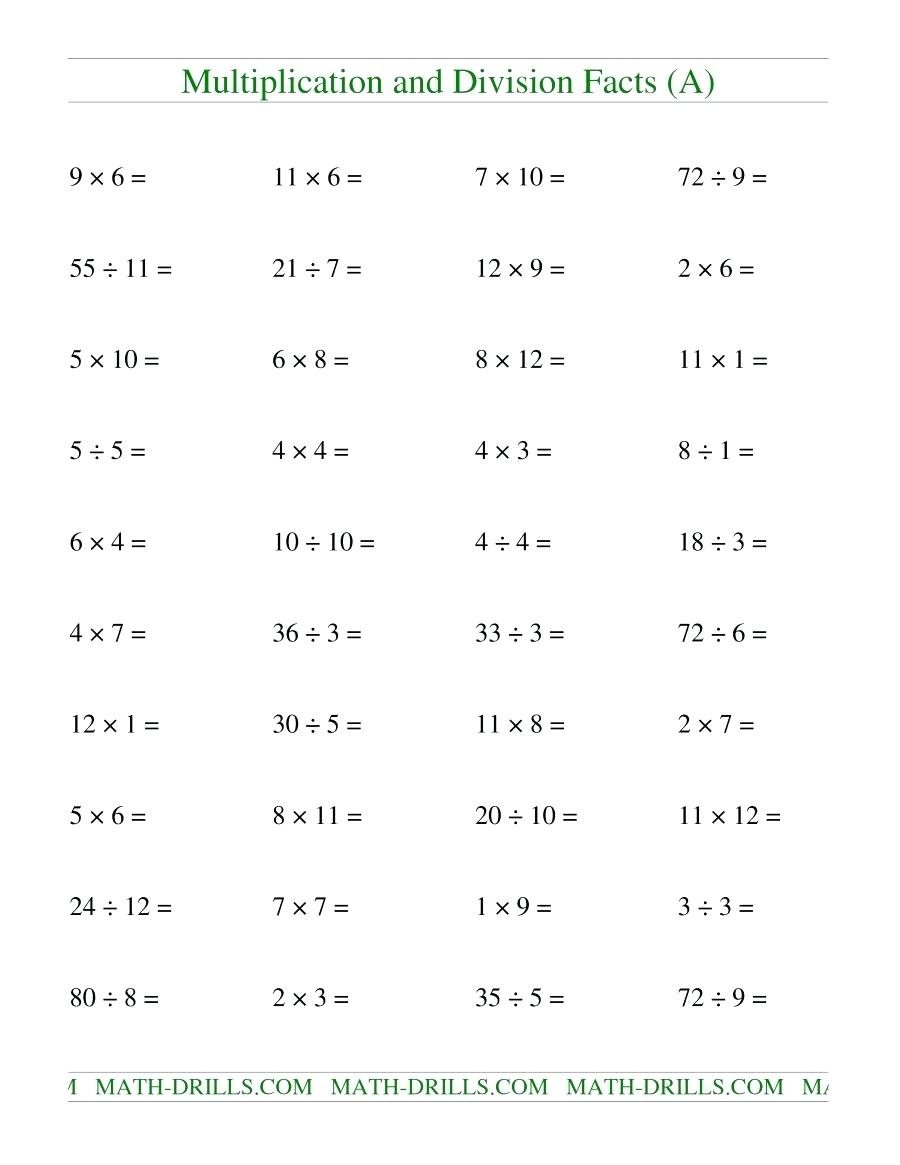Math Worksheet: Colornumbers Ks2 Printable Sums For Children | Division Drill Worksheets Printable
