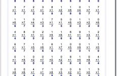 Math Worksheet: Free Printable Colornumber Multiplication | Math Worksheets Generator Free Printables