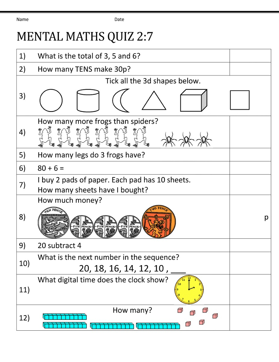 Free Maths Worksheets Year 7 Fractions Mbm Legal Year