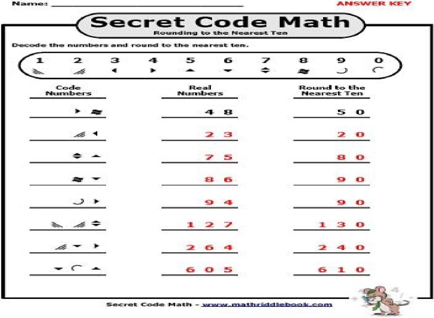 Worksheet Awesome Collection Of Maths Code Breaker Worksheets Printable Decoding Worksheets