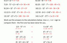 Math Worksheets 5Th Grade Complex Calculations | Order Of Operations Free Printable Worksheets With Answers