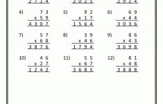 Math Worksheets 7Th Grade Printable Free Shocking 8Th With Answers | Multiplication Worksheets 7Th Grade Printable