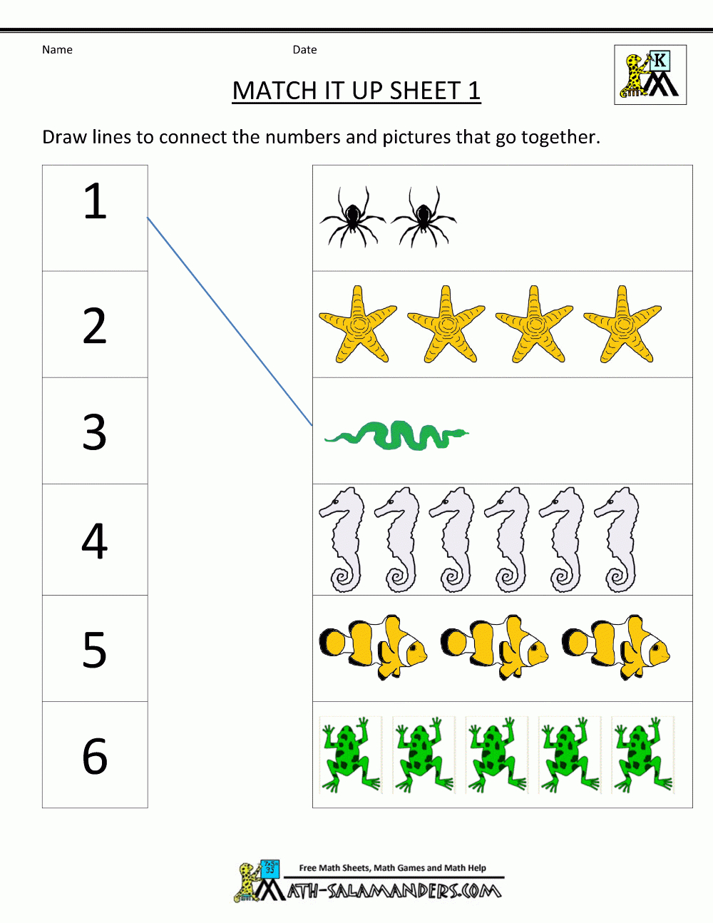 Math Worksheets Kindergarten | Free Printable Preschool Math Worksheets