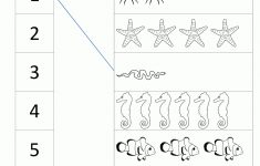 Math Worksheets Kindergarten Kg 1 Maths Pdf Free Printable Match It | Maths Worksheets For Kindergarten Printable