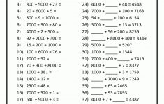 Math Worksheets Place Value | Math Printables | Math Worksheets | Printable 3Rd Grade Math Worksheets