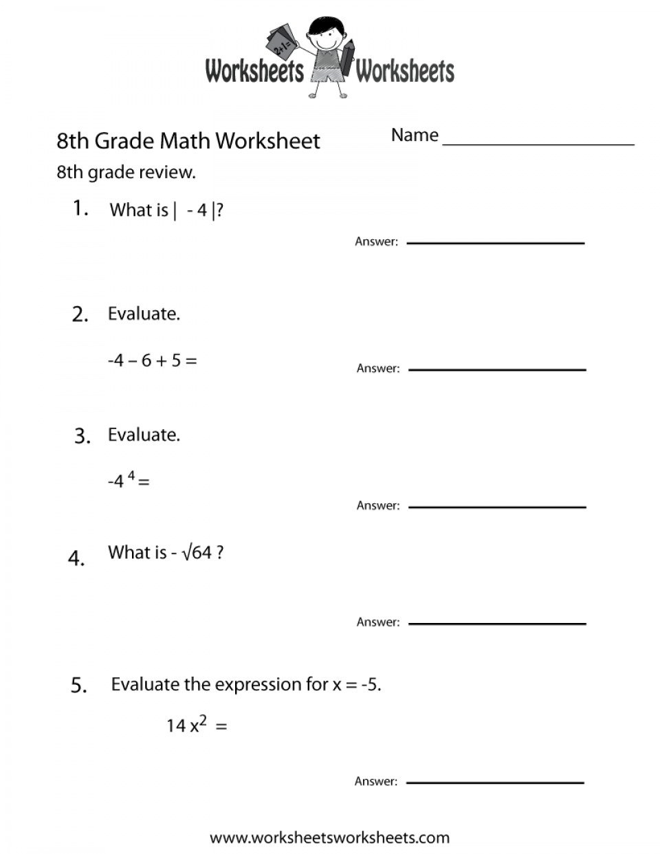 Math Worksheets Printable Www Mathworksheets4Kids Staggering Com | Printable Math Worksheets Www Mathworksheets4Kids Com