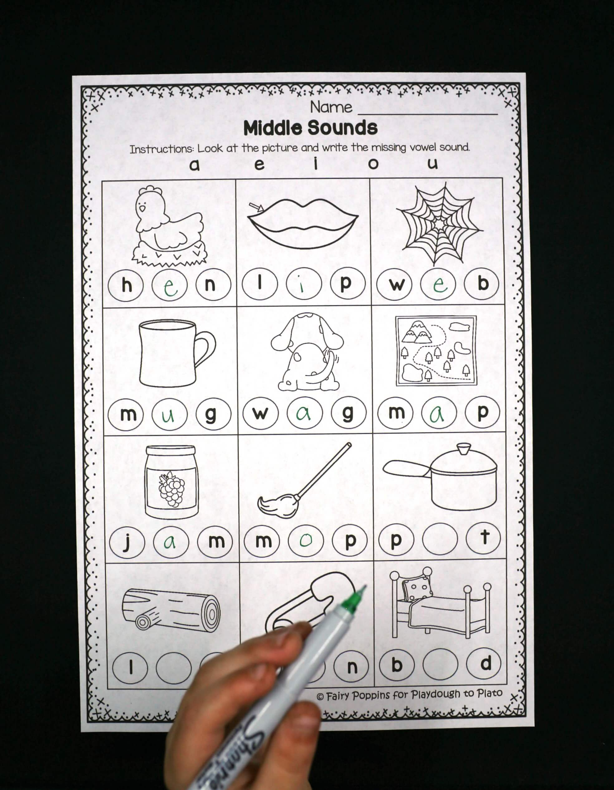 Free Printable Phoneme Segmentation Worksheets Lexia s Blog