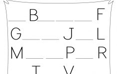 Missing Alphabet Letters Worksheet (Free Printable) - Doozy Moo | Free Printable Alphabet Worksheets