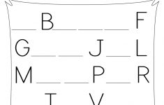 Missing Alphabet Letters Worksheet (Free Printable) - Doozy Moo | Printable Alphabet Worksheets