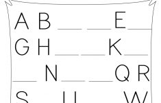 Missing Letter Worksheets (Free Printables) - Doozy Moo | Alphabet Printables Free Worksheets