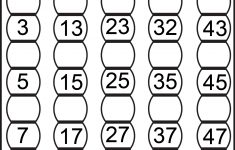 Missing Numbers 1-50 – 4 Worksheets / Worksheets | Math | Free Printable Missing Number Worksheets