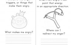 More &quot;don't Be An Angry Bird&quot; Printables - The Home Teacher | Anger Management Printable Worksheets