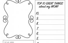 Mother's Day Printable Worksheet | All Things Thrifty | Are You My Mother Printable Worksheets