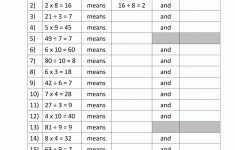 Multiplication Facts Worksheets - Understanding Multiplication To 10X10 | Multiplication Worksheets Ks2 Printable