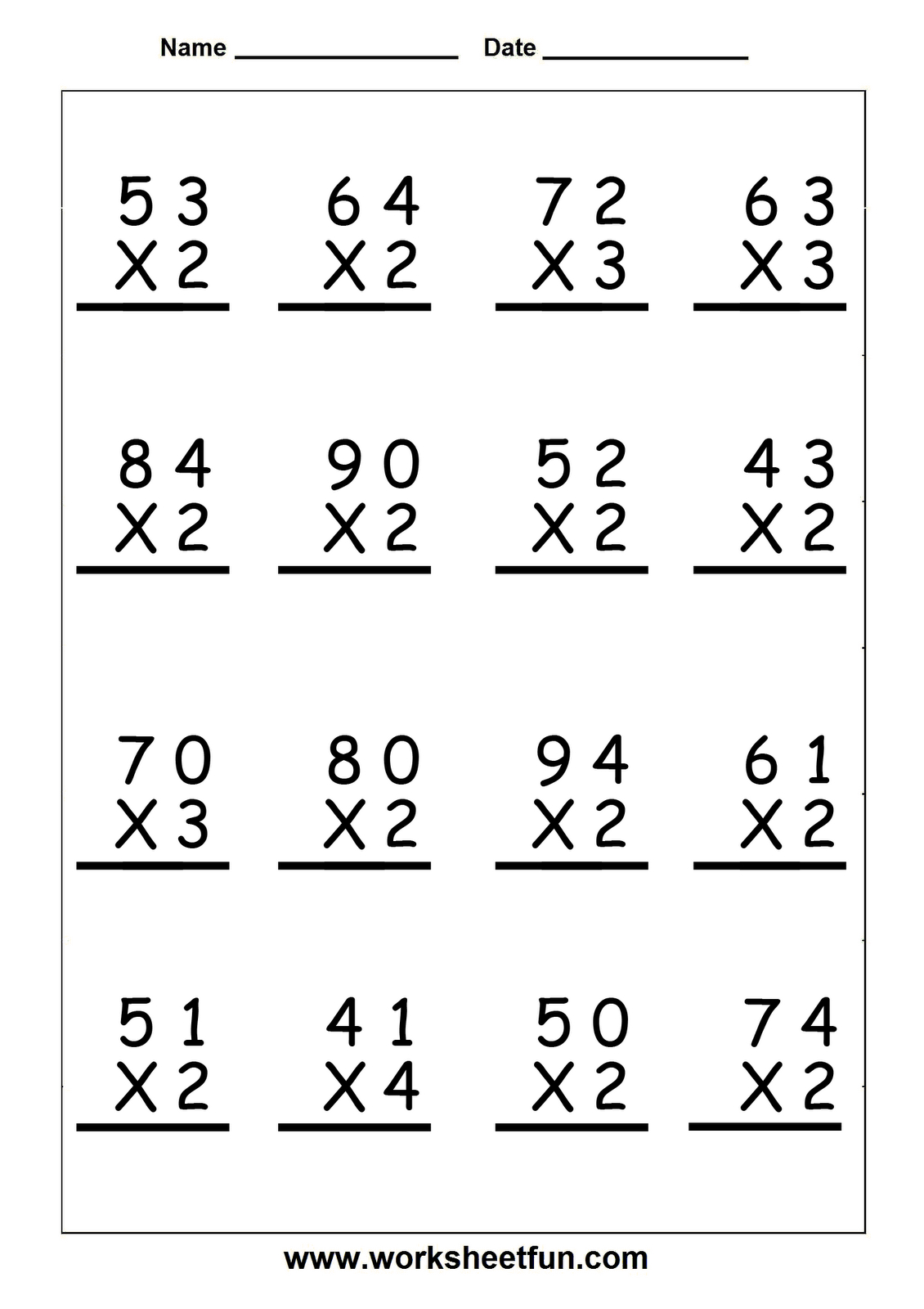 5th grade multiplication word problems worksheets pdf