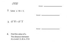 Ninth Grade Math Practice Worksheet Printable | Teaching | Math | Math Worksheets For Teachers Printable