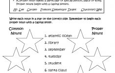Nouns Worksheets | Proper And Common Nouns Worksheets | Common And Proper Nouns Printable Worksheets