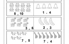 Numbers 1 10 Worksheet For Kindergarten Loving Printable Worksheets | Printable Worksheets For Preschoolers On Numbers 1 10