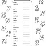 Counting Worksheet Counting Back In 1S To 20 1 | Kindergarten ...