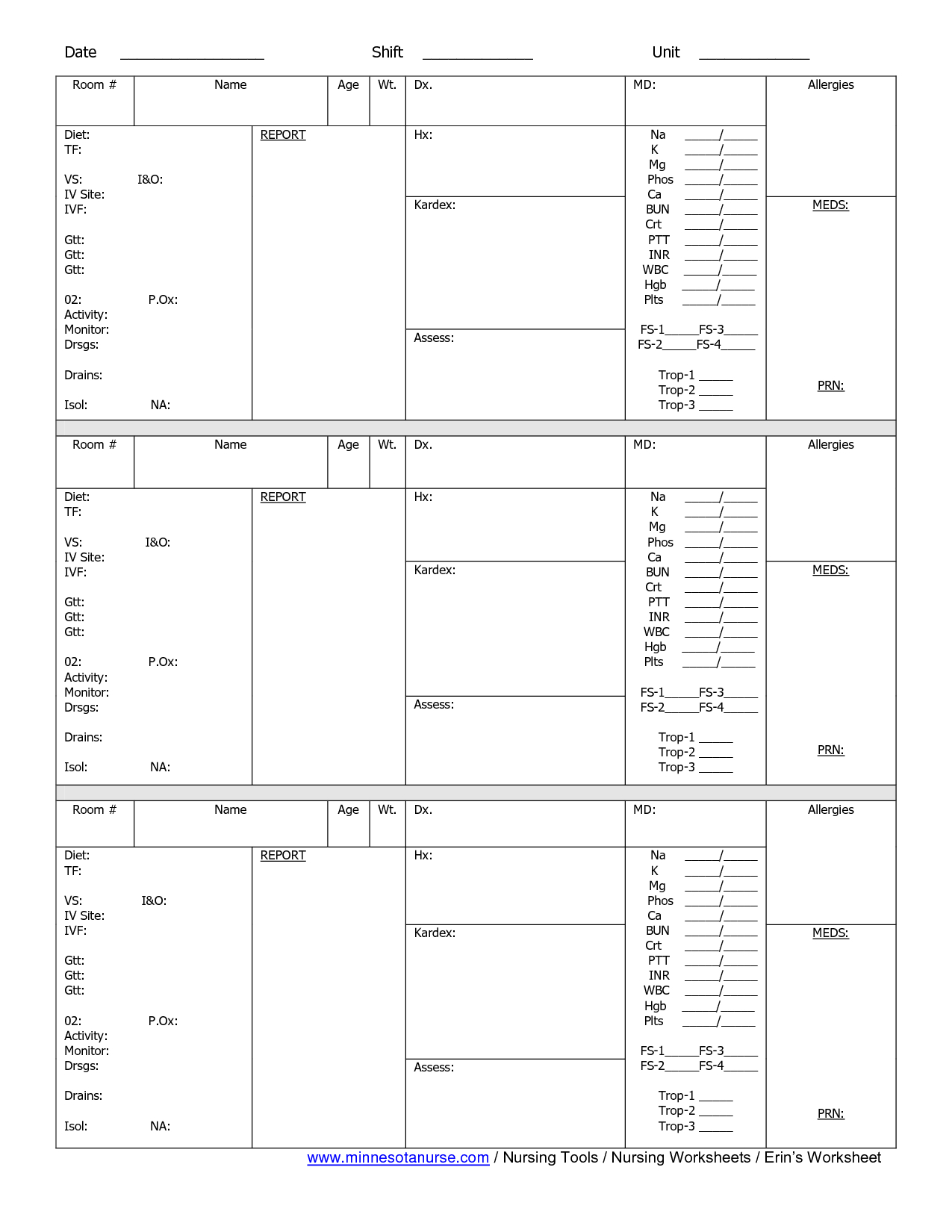 Nursing Worksheets Karis sticken co Printable Nursing Worksheets 