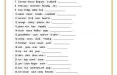 Odd Word Out Worksheet - Free Esl Printable Worksheets Madeteachers | Brain Teasers Printable Worksheets