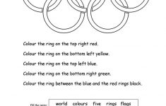 Olympic Rings Worksheet - Free Esl Printable Worksheets Madeteachers | Olympic Printable Worksheets