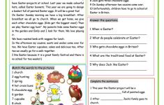 Our Easter Worksheet - Free Esl Printable Worksheets Madeteachers | Free Printable Easter Reading Comprehension Worksheets