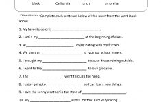 Parts Speech Worksheets | Noun Worksheets | Free Printable Parts Of Speech Worksheets
