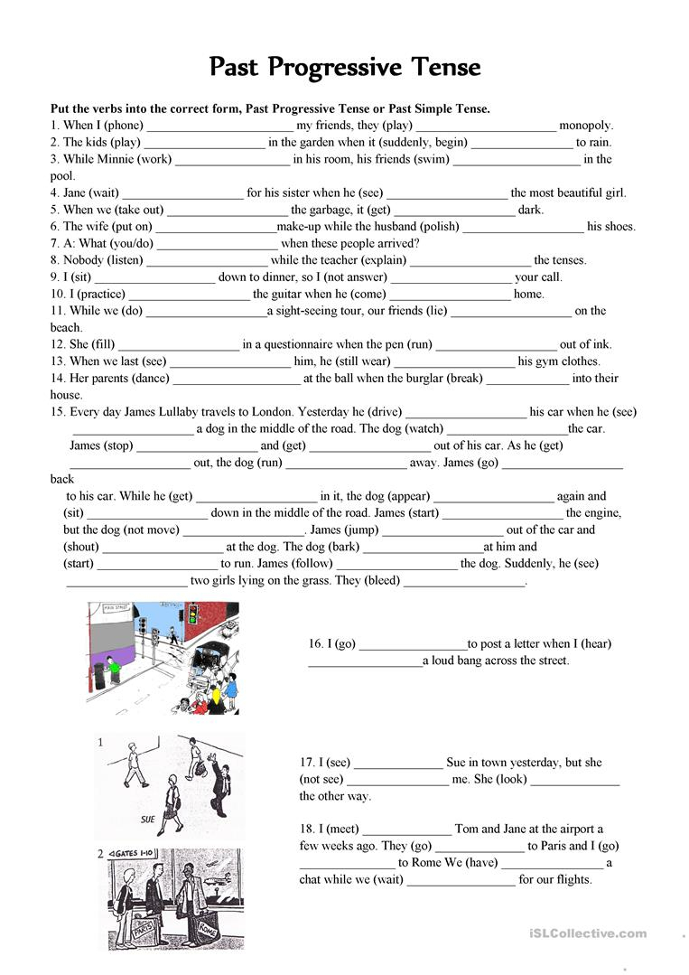 Past Continuous Vs Past Simple Tense English Esl Worksheets For MOMCUTE