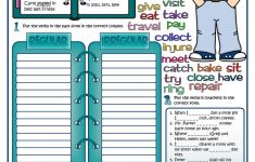 Past Simple Tense Worksheet - Free Esl Printable Worksheets Made | Past Simple Printable Worksheets