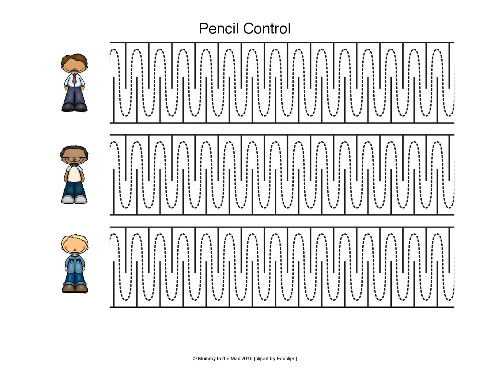 Pencil Control &amp;amp; Free Printable | Mummy To The Max | Printable Pencil Control Worksheets