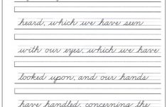 Pinannette 🌸🌼🌺 On Cursive Writing | Cursive Handwriting | Cursive Writing Words Worksheets Printable
