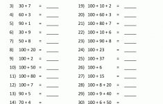 Place Value Worksheet - Numbers To 200 | Free Printable Place Value Worksheets For First Grade