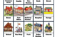 Places In Town Worksheet - Free Esl Printable Worksheets Made | Places In Town Worksheets Printables