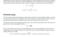 Potential Vs Kinetic Energy Worksheet Worksheets - Classy World | Free Printable Worksheets On Potential And Kinetic Energy