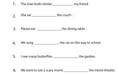 Preposition Worksheets | Two Ways To Print This Free Prepositions | Free Printable Preposition Worksheets For Kindergarten